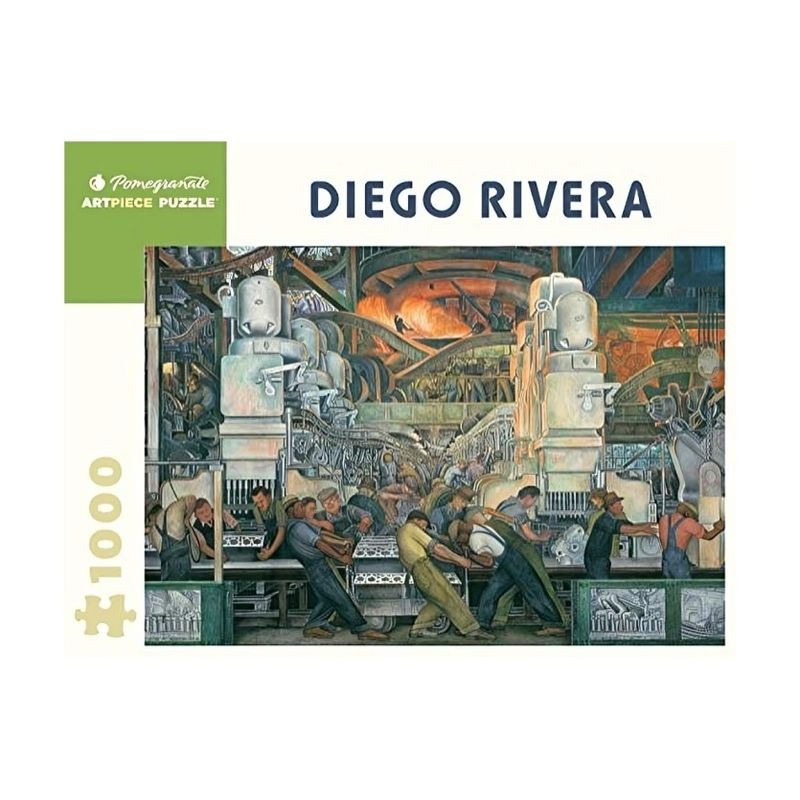 TOP10BOOKS - PUZZLE DIEGO RIVERA DETROIT INDUSTRY 1000 PIEZAS