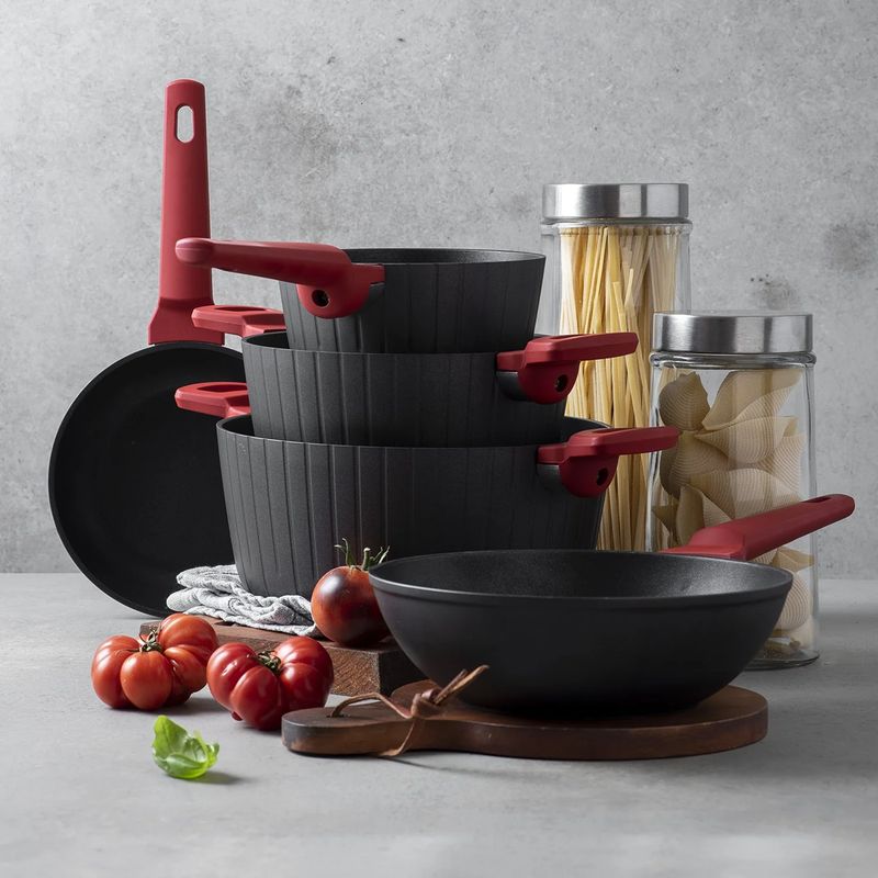 KITCHENWARE - Batería De Cocina 8 Piezas Camden