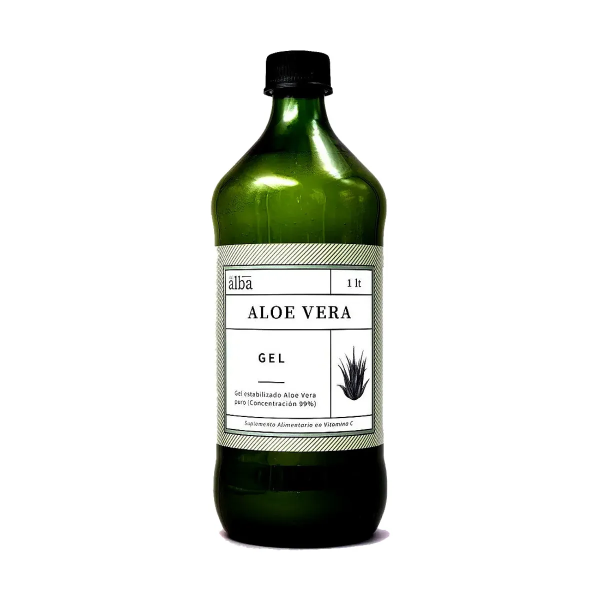 ALBA - Aloe Vera: Gel Puro 1 Litro - Del Alba