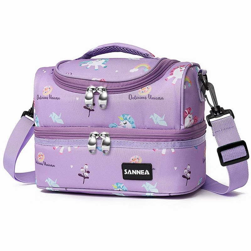 LUKOVEE - Bolsa Lonchera Escolar Térmica Almuerzo Portátil Para Niños