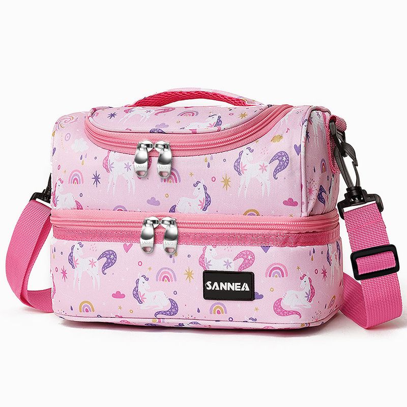 LUKOVEE - Bolsa Lonchera Escolar Térmica Almuerzo Portátil Para Niños