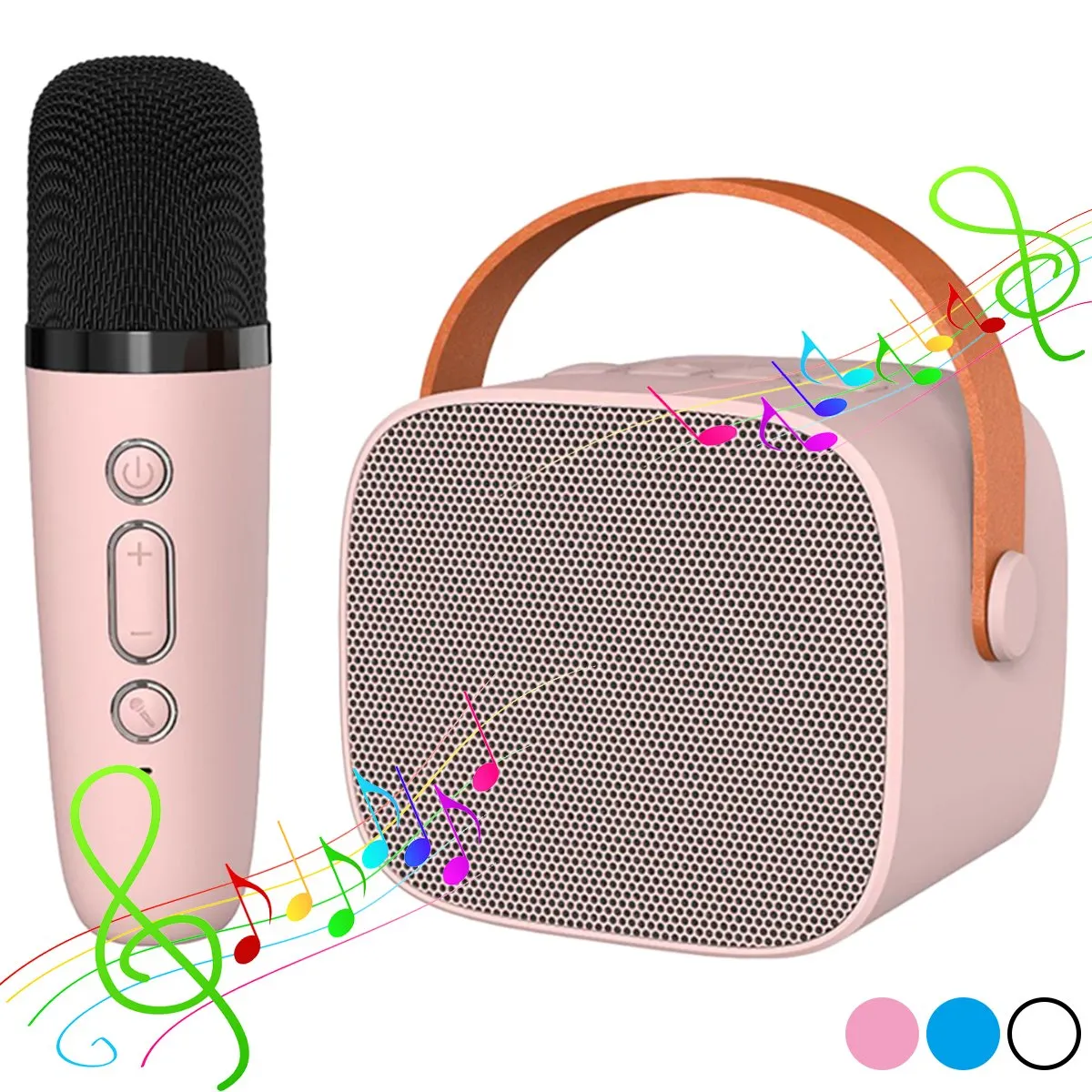 EDWINAYY - Parlante Karaoke Ni?os Con Microfono Portatil Recargable