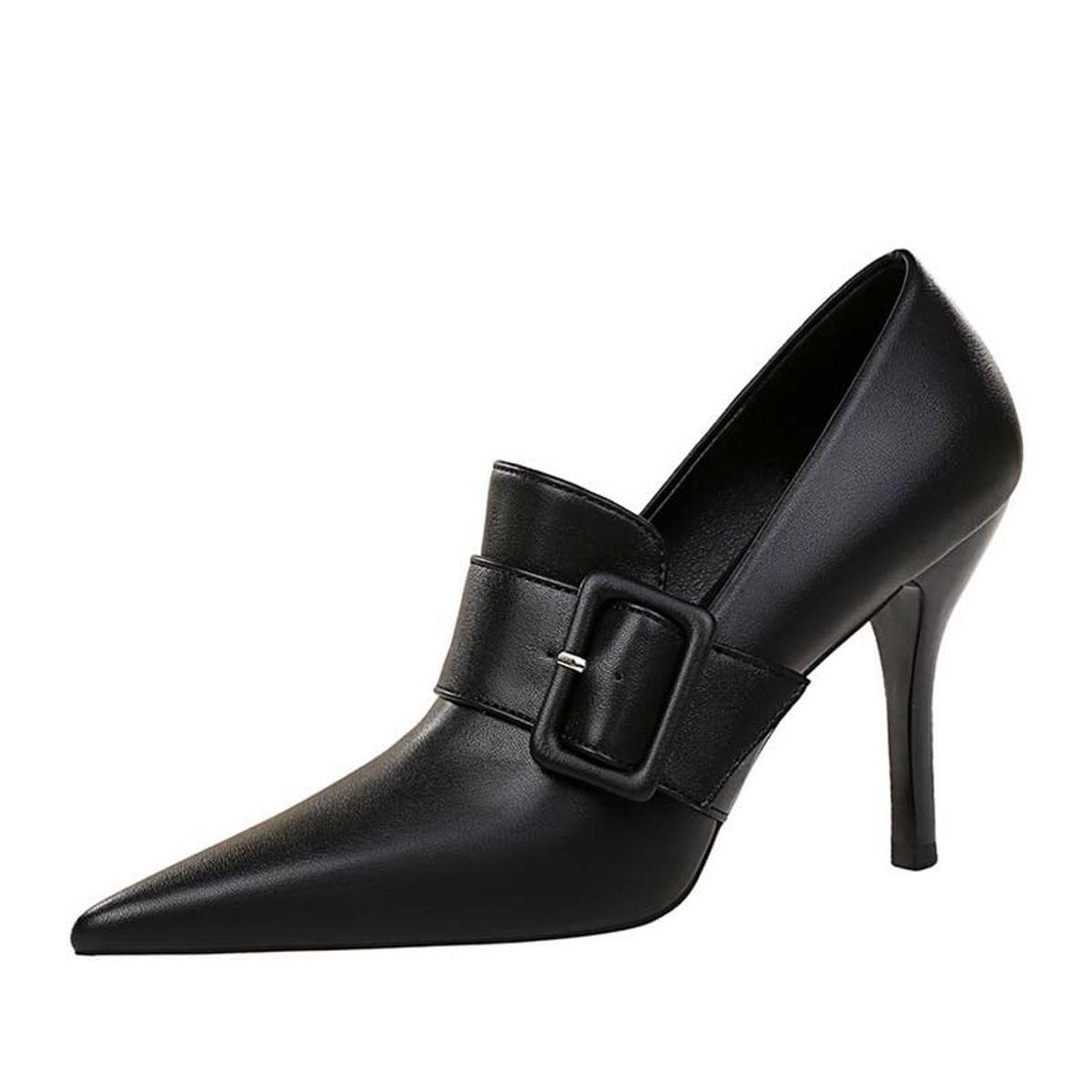 SHANDIAN - Zapato Formal Mujer Negro