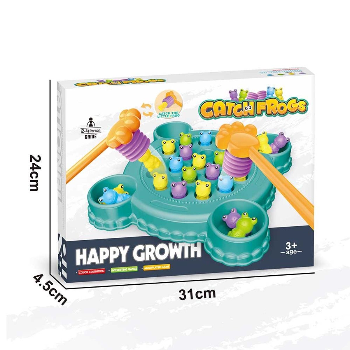 GENERICO - Divertido Juego De Mesa Interactivo Ranitas