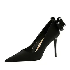 SHANDIAN - Zapato Formal Mujer Negro