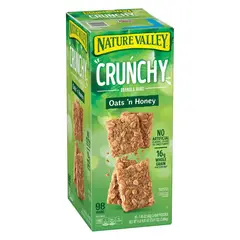 GENERICO - Nature Valley Crunchy Bar Barra De Proteinas 98u Oats Honey
