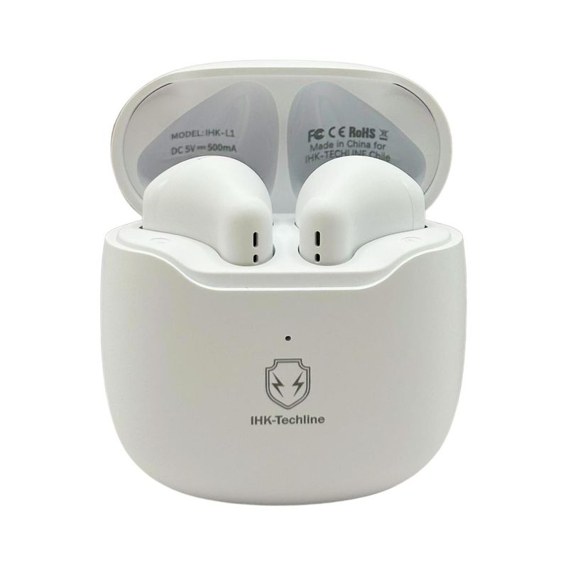 IHK TECHLINE - Audífonos Bluetooth TWS Calidad de Sonido HD
