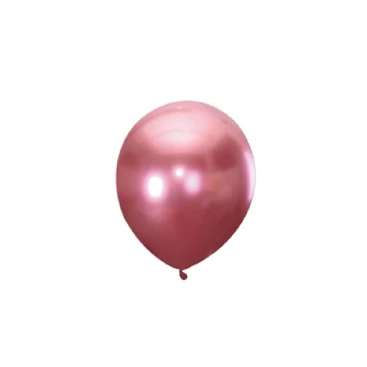 GENERICO - Globos De Latex Cromado Rosa 10pcs 15cm