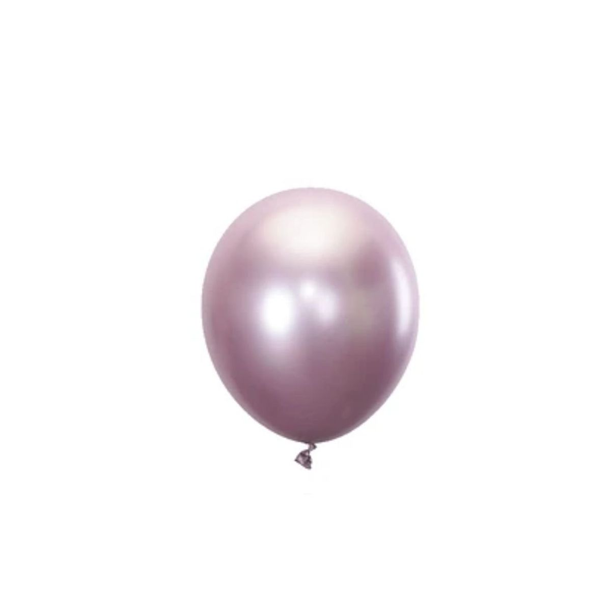 GENERICO - Globos De Latex Cromado Morado Claro 10pcs 15cm