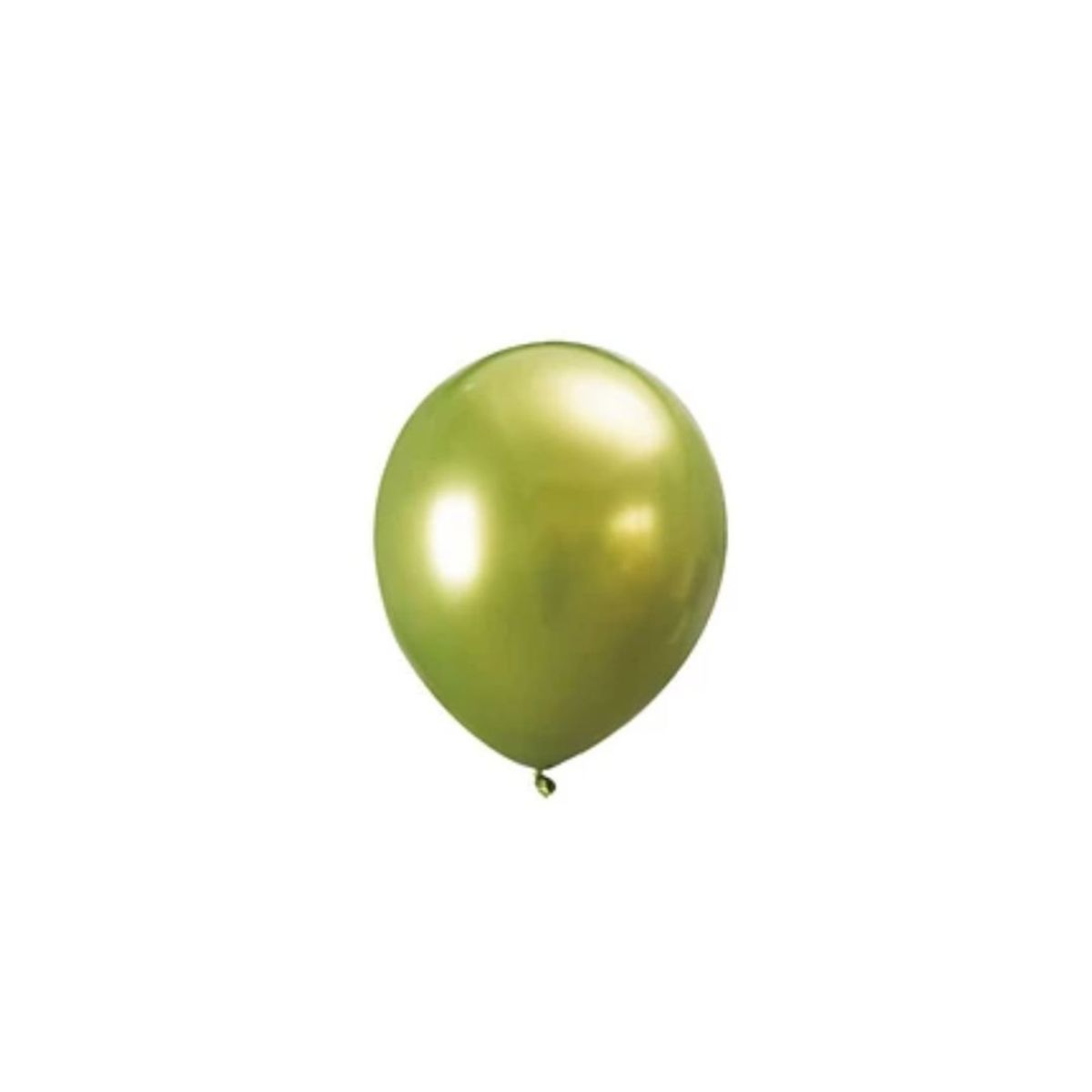 GENERICO - Globos Cromados 25pcs 23cm Verde Claro