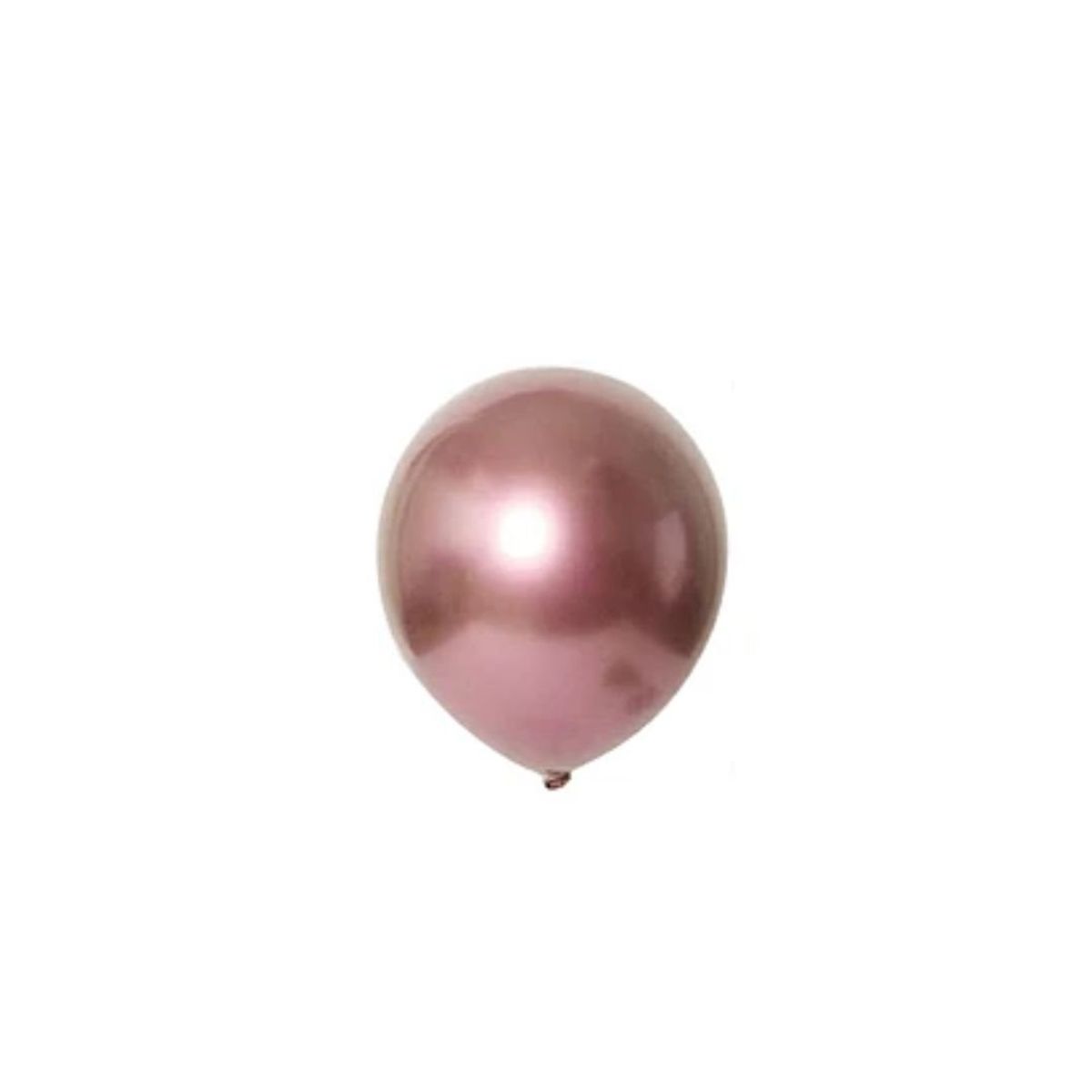 GENERICO - Globos Cromados 25pcs 23cm Oro Rosa