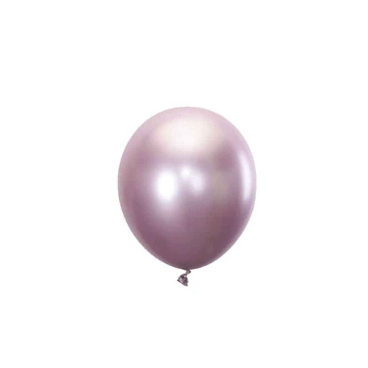 GENERICO - Globos Cromados Violeta Claro 25cm 10pcs