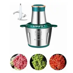 VERCI - Picadora Moledora Eléctrica Carnes Verduras Fruta 3l Negro