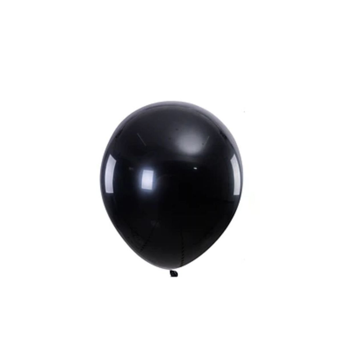 GENERICO - Globos De Látex Negro Mate 2pcs 60cm