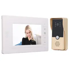 EVEREEN - Kit Video Portero Impermeable + Lcd 7 Pantalla-