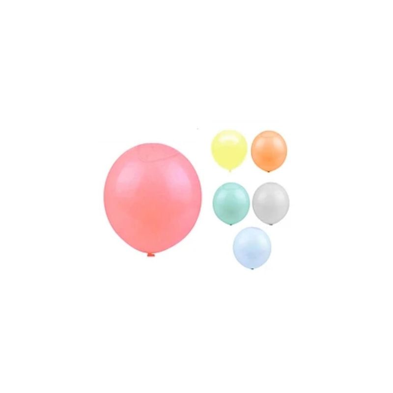 GENERICO - Globos De Látex Pastel Colores Surtidos 20pcs 15cm
