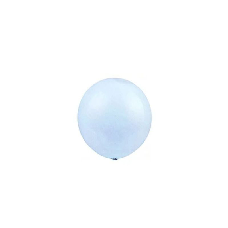 GENERICO - Globos De Látex Pastel Color Azul 20pcs 15cm