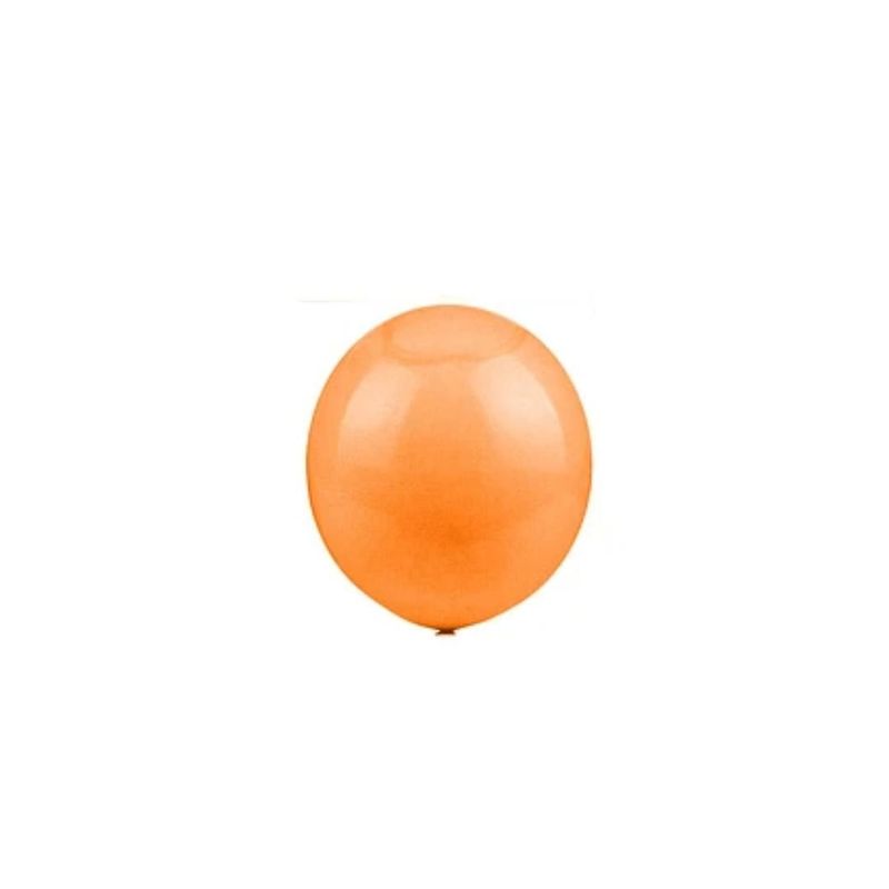 GENERICO - Globos De Látex Pastel Color Naranja 20pcs 15cm