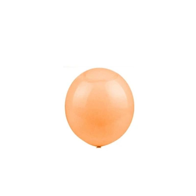 GENERICO - Globos De Látex Pastel Color Naranjado 20pcs 15cm