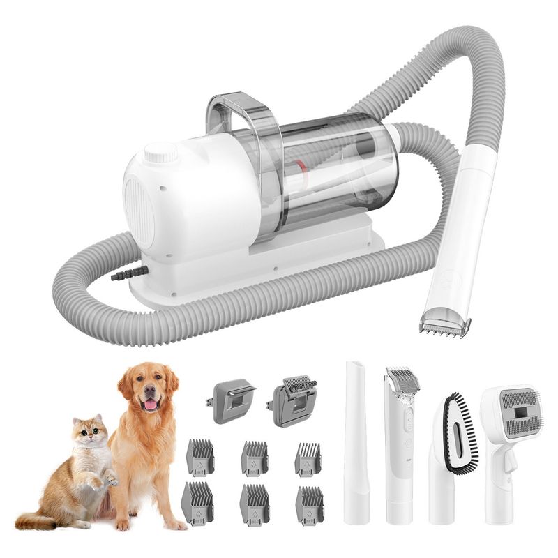 EVEREEN - Kit De Cortapelos Y Aspiradora Para Mascotas Multifuncional
