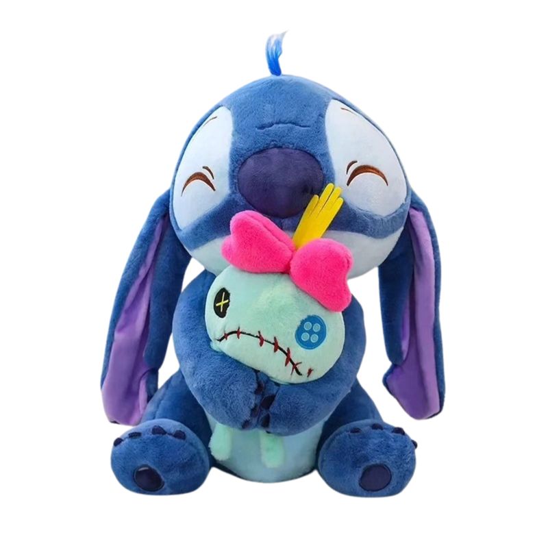 TIOZONEY - Peluche Lilo y Stitch 45cm con muñeca Scrump