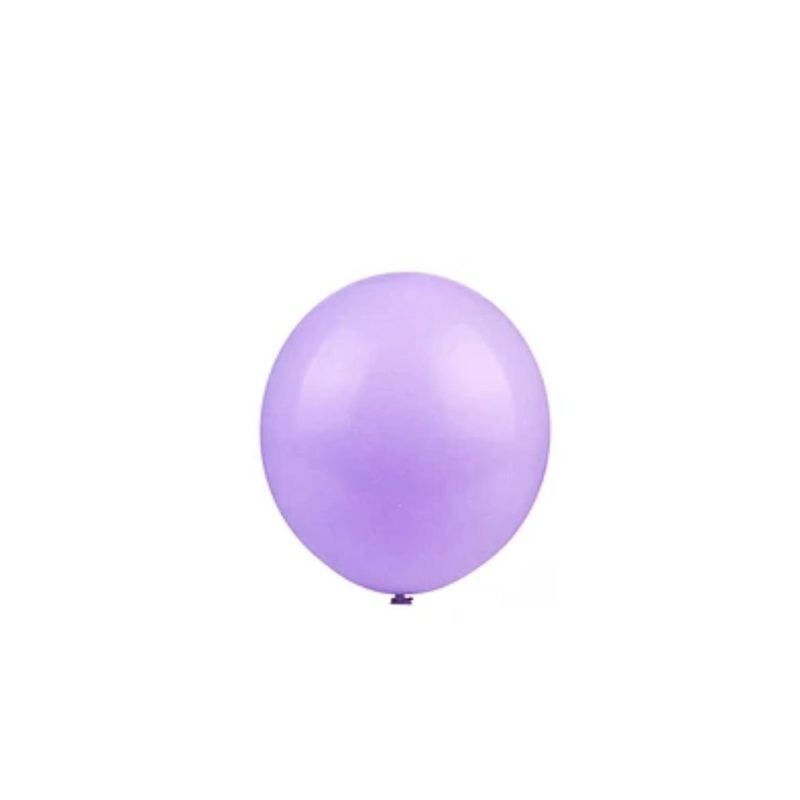 GENERICO - Globos De Látex Pastel Color Morado 10pcs 23cm