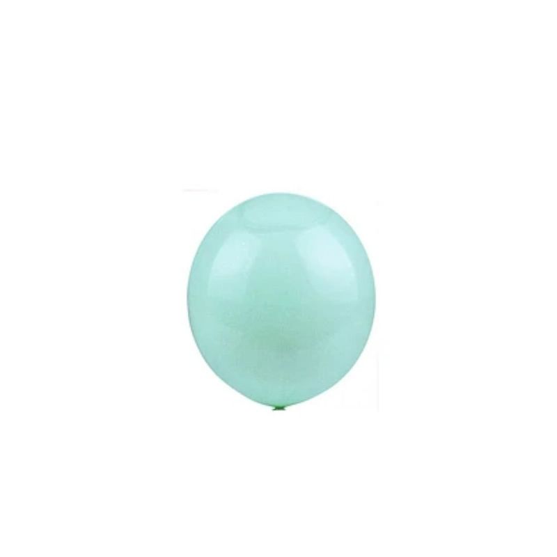 GENERICO - Globos De Látex Pastel Color Verde 10pcs 23cm