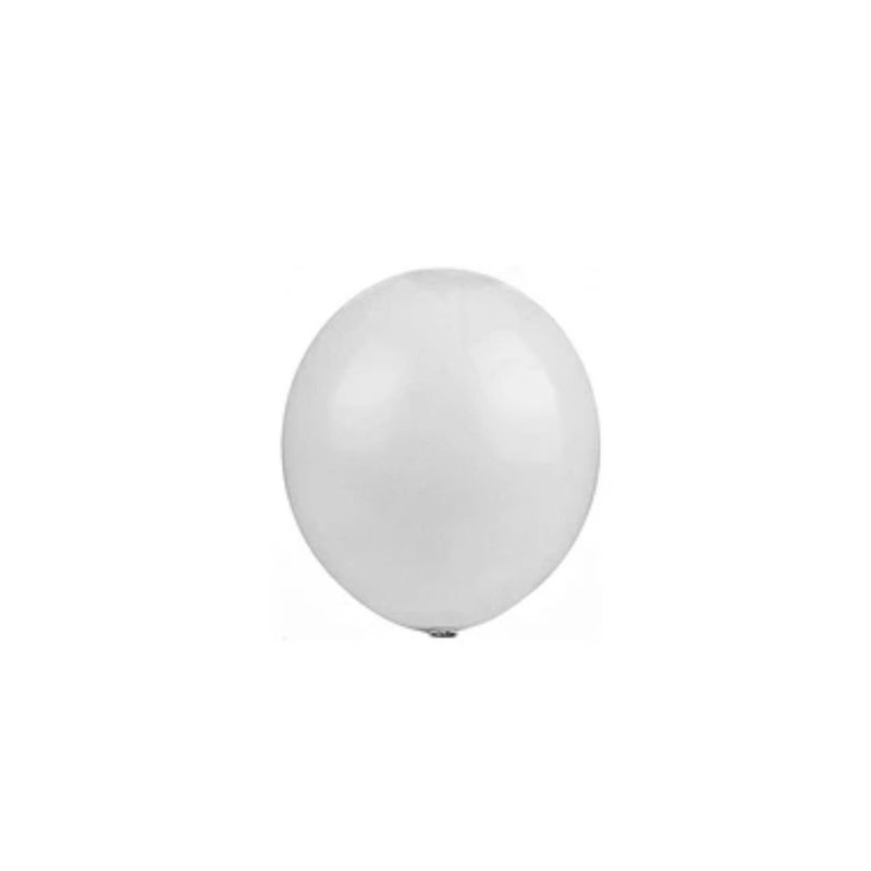 GENERICO - Globos De Látex Pastel Color Gris 10pcs 23cm