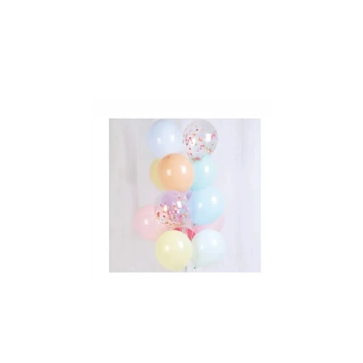 GENERICO - Set De Globos Colores Pasteles 13pcs