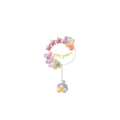 GENERICO - Soporte Para Globos Redondo 160cm