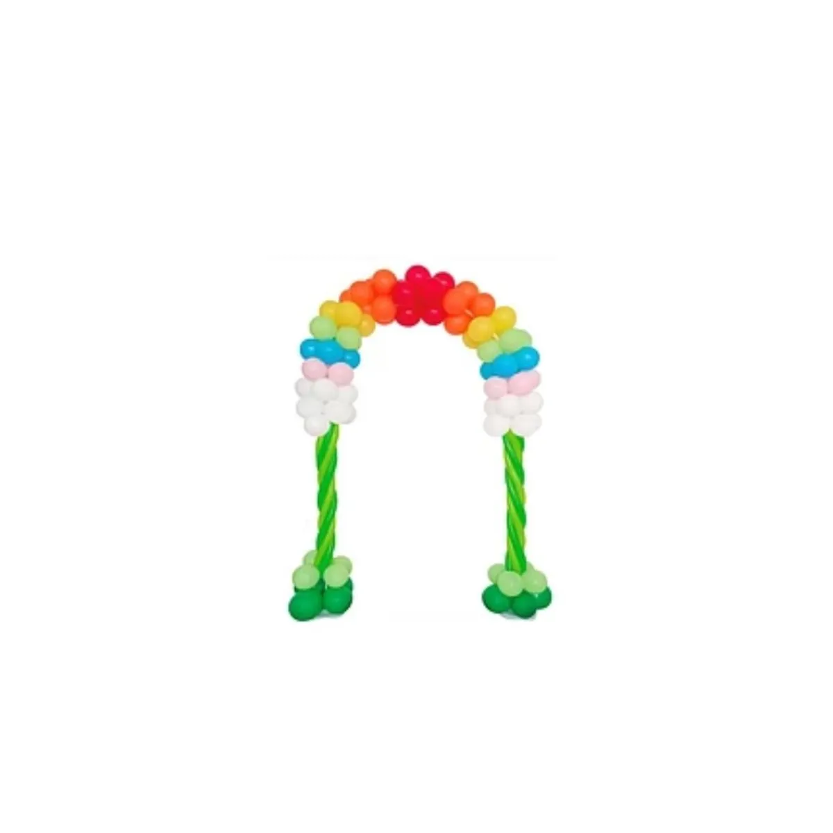 GENERICO - Arco De Globo De Látex De Colores 116pcs 180cm