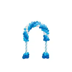 GENERICO - Arco De Globos De Látex Azul 116pcs 180cm