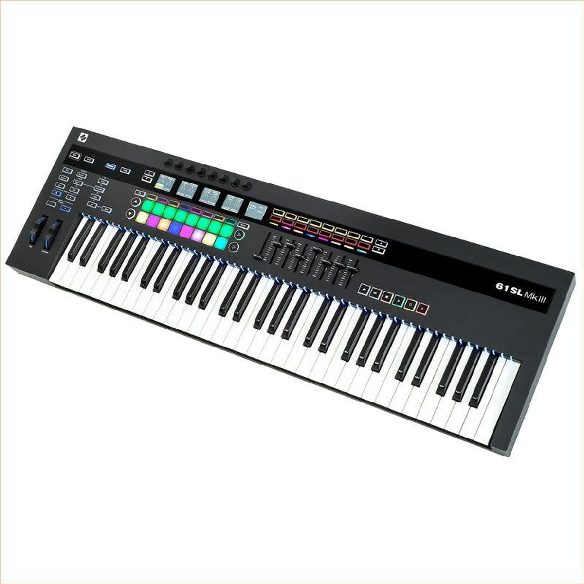 NOVATION - Teclado Controlador MIDI Novation SL MKIII - 61 teclas