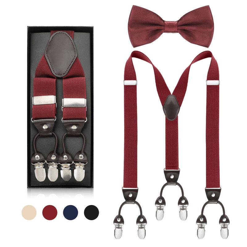 LUKOVEE - Suspensor Humita En Caja Tirantes Hombre Ajustable Elástico