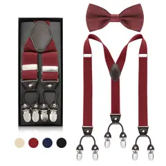 LUKOVEE - Suspensor Humita En Caja Tirantes Hombre Ajustable Elástico
