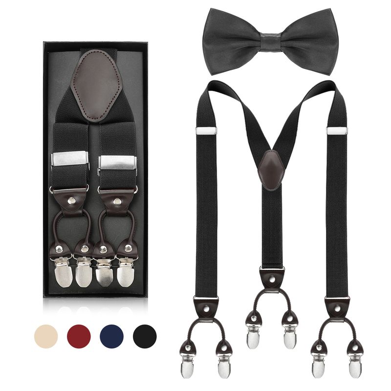 LUKOVEE - Suspensor Humita En Caja Tirantes Hombre Ajustable Elástico