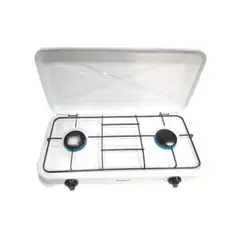 GENERICO - Cocina Cocinilla A Gas Starlux 2 Platos Con Tapa Camping