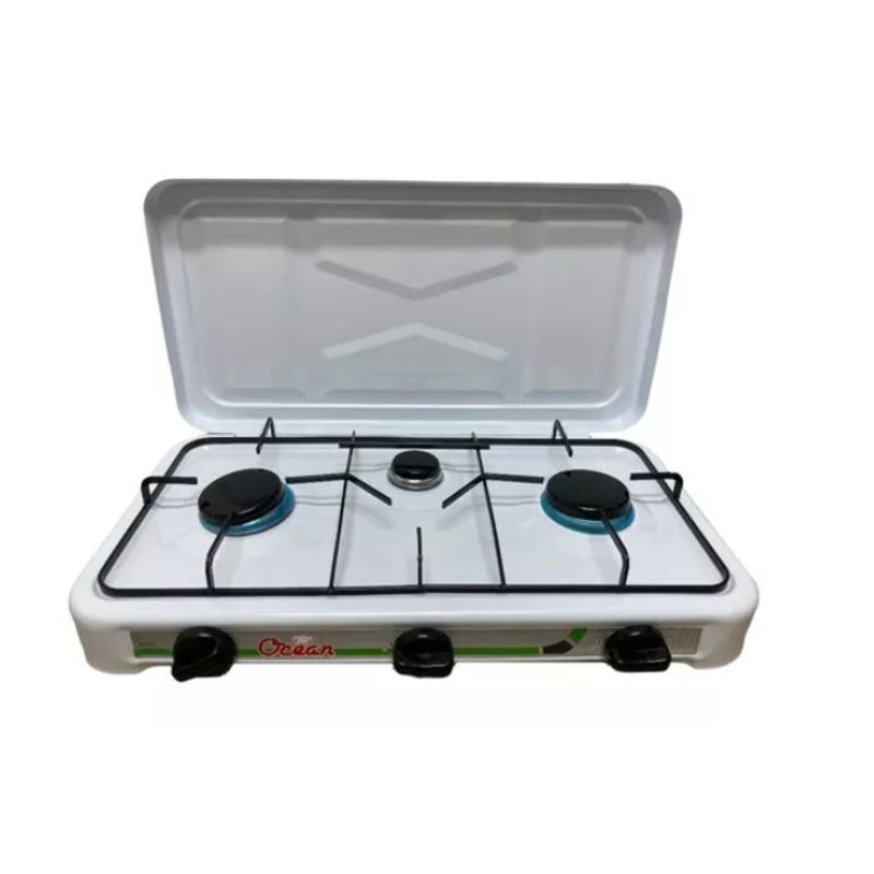 GENERICO - Cocinilla A Gas Camping Cocina Portatil 3 Plato Cocinillas b