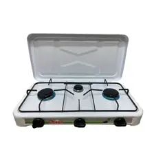 GENERICO - Cocinilla A Gas Camping Cocina Portatil 3 Plato Cocinillas b