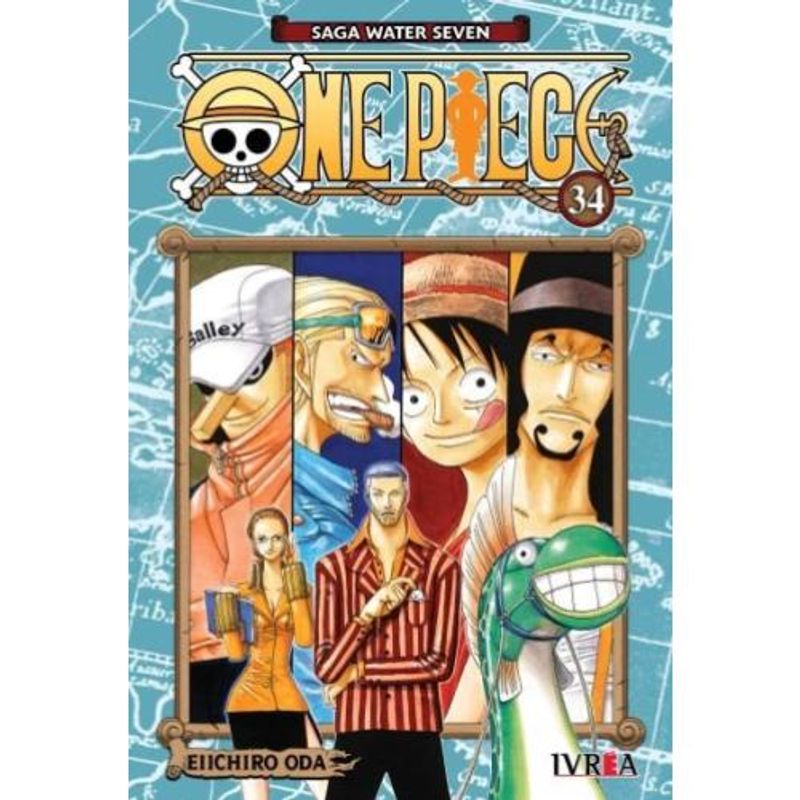 IVREA ARGENTINA - MANGA ONE PIECE 34 (IVREA ARGENTINA)