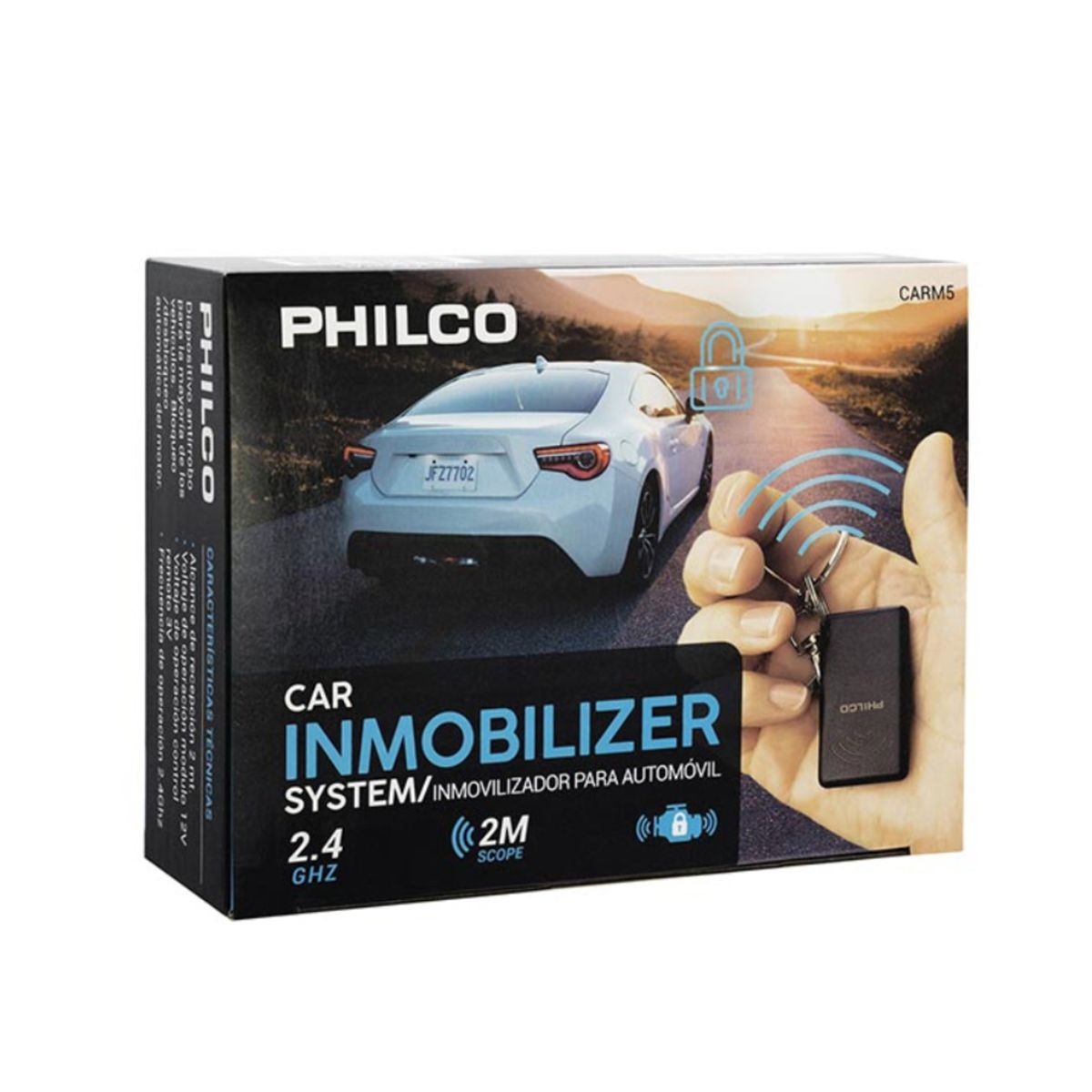 PHILCO - Inmovilizador Para Automóvil Inalámbrico Philco PHILCO
