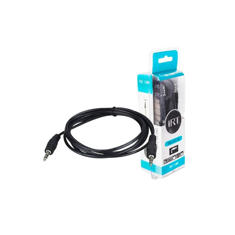 IRT - Cable Auxiliar IRT Jack 3.5MM de 1.8 Metros IRT