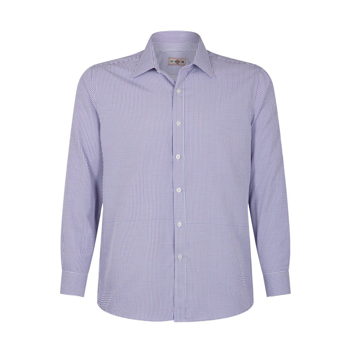 T-WORLD - Camisa Trevira Urban Cuadros Manga Larga Hombre