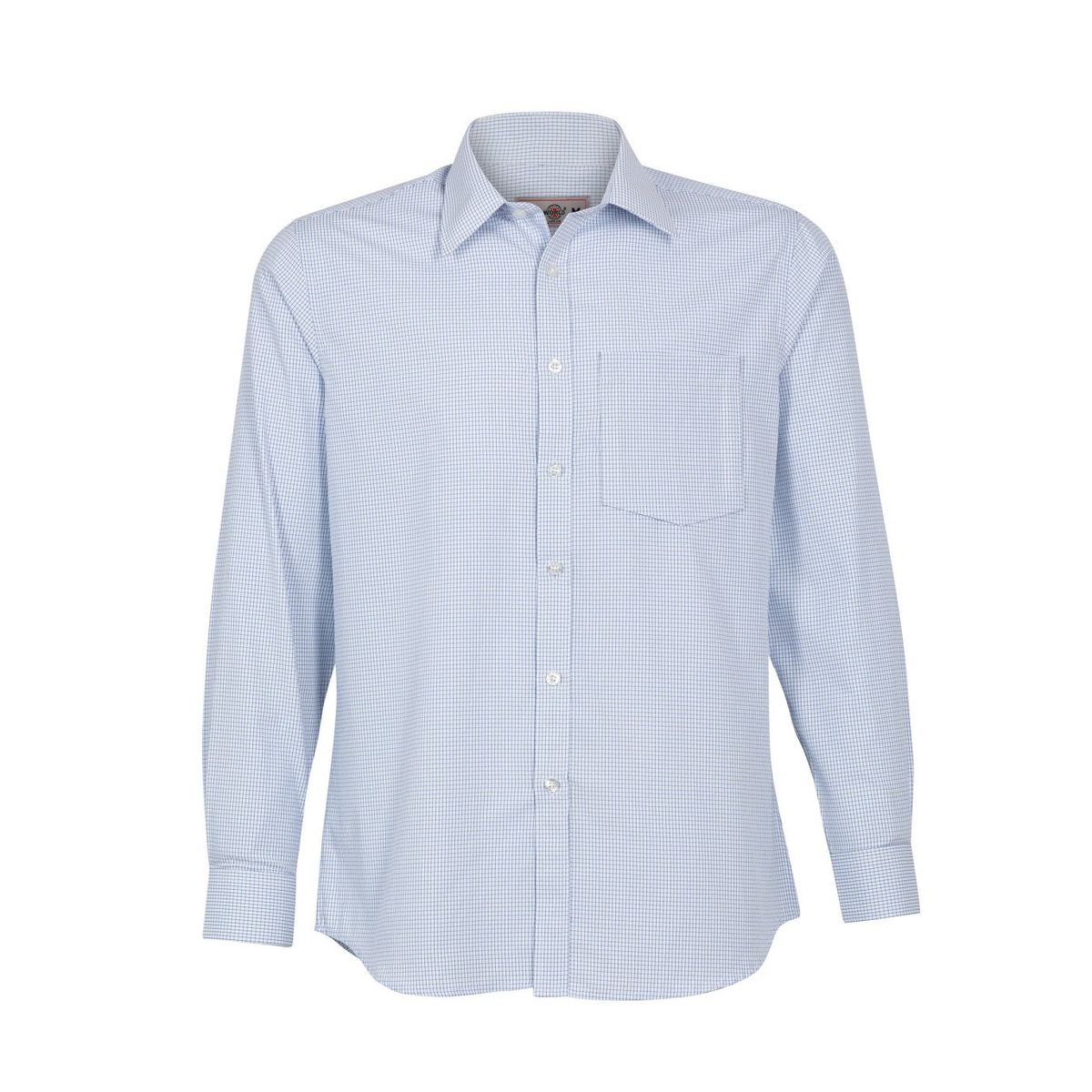T-WORLD - Camisa Trevira Urban Cuadros Manga Larga Hombre