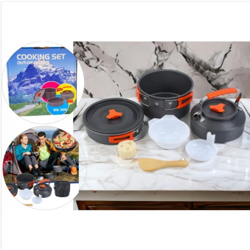 GENERICO - Juego De Cocina Para Acampar Al Aire Libre