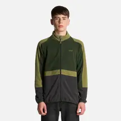 LIPPI - Polerón Teen Boy FirePlace Full Zip Sweatshirt Verde Militar