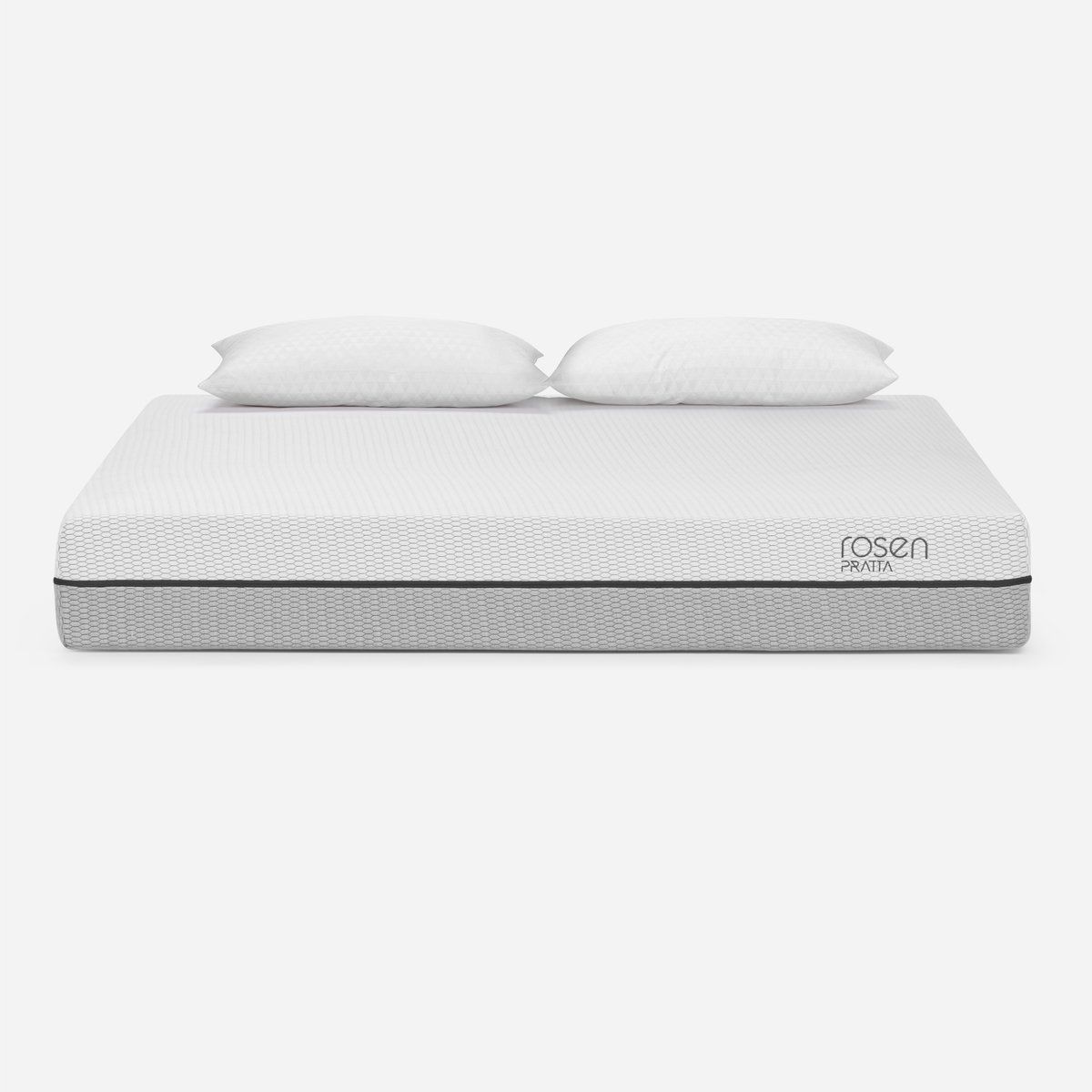 ROSEN - Colchón Pratta Rosen 2 Plazas + Almohadas Light