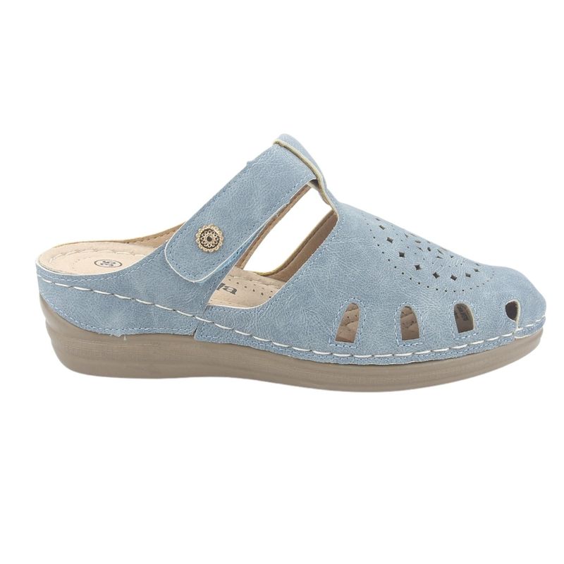 CHALADA - Sandalia Mujer Azul Comfort Chalada Musa-4