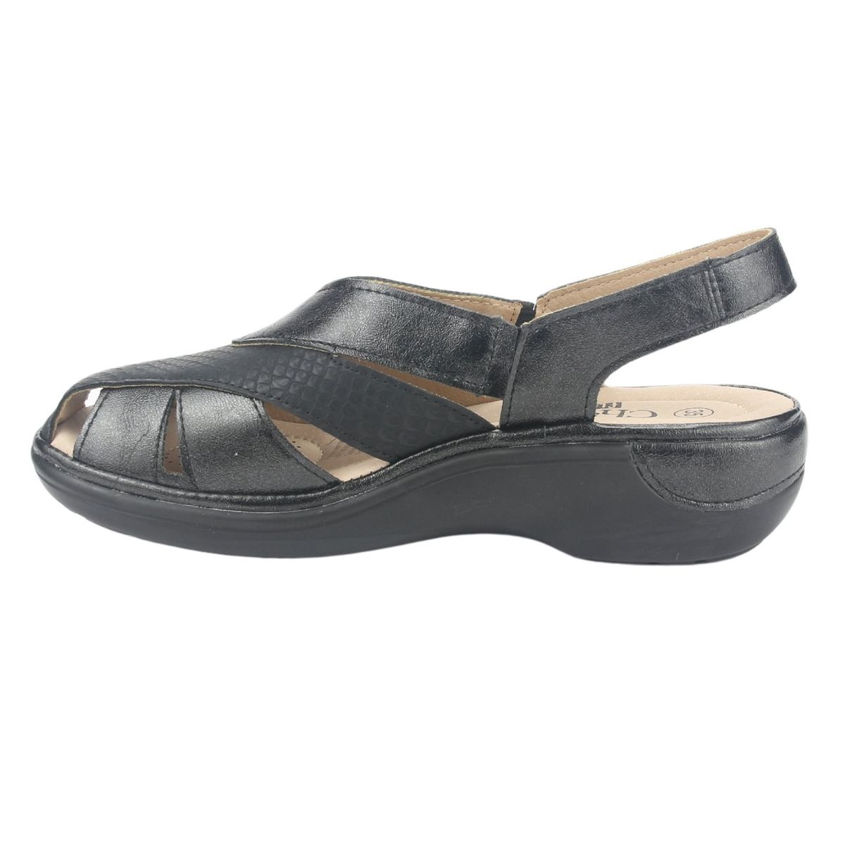 CHALADA - Sandalia Mujer Negro Casual Chalada Mestico-1