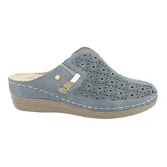 CHALADA - Sandalia Mujer Azul Casual Musa-1